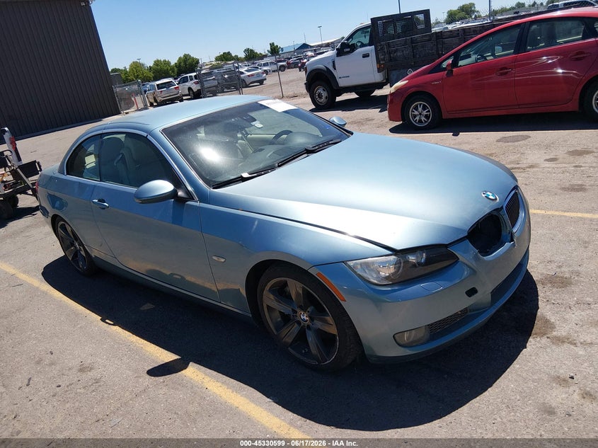 2008 BMW 3 series VIN WBAWL735X8PX55772 IAAI salvage auction — FRONT END, Clear (Texas), sold $875 on 2026-07-10 (photo 1)