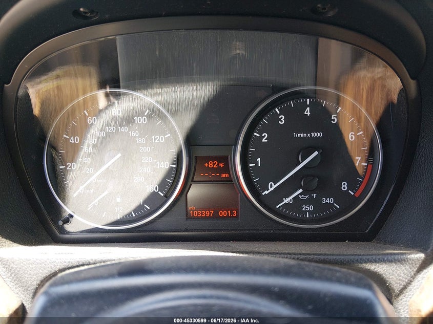 2008 BMW 3 series VIN WBAWL735X8PX55772 IAAI salvage auction — FRONT END, Clear (Texas), sold $875 on 2026-07-10 (photo 7)