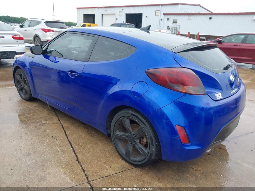 2014 Hyundai Veloster VIN KMHTC6AD3EU212363 IAAI salvage auction — NORMAL WEAR, Clear (Missouri), sold $400 on 2026-07-21 (photo 3)