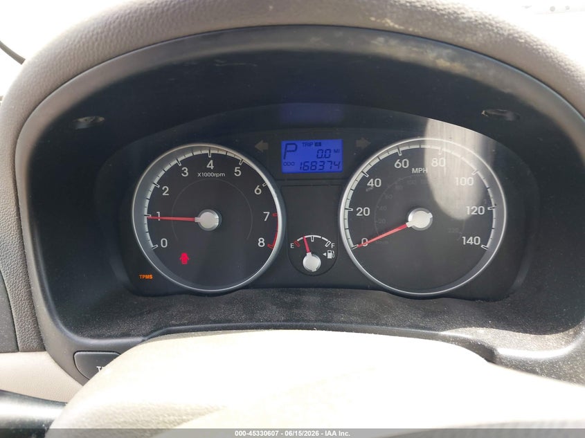2011 Hyundai Accent VIN KMHCN4AC4BU616015 IAAI salvage auction — NORMAL WEAR, Clear (Georgia), sold $675 on 2026-07-15 (photo 7)