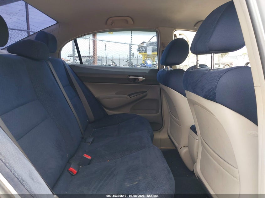 2006 Honda Civic hybrid VIN JHMFA36296S019790 IAAI salvage auction — NORMAL WEAR, App For Dup Clear (California), sold $325 on 2026-07-14 (photo 8)