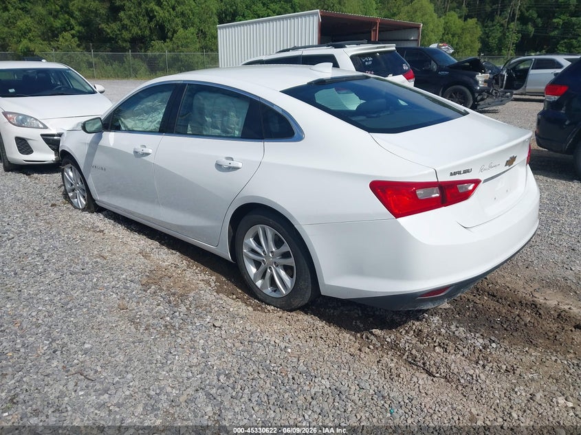 2016 Chevrolet Malibu VIN 1G1ZE5ST9GF320799 IAAI salvage auction — FRONT END, Salvage Title, sold $225 on 2026-07-24 (photo 3)