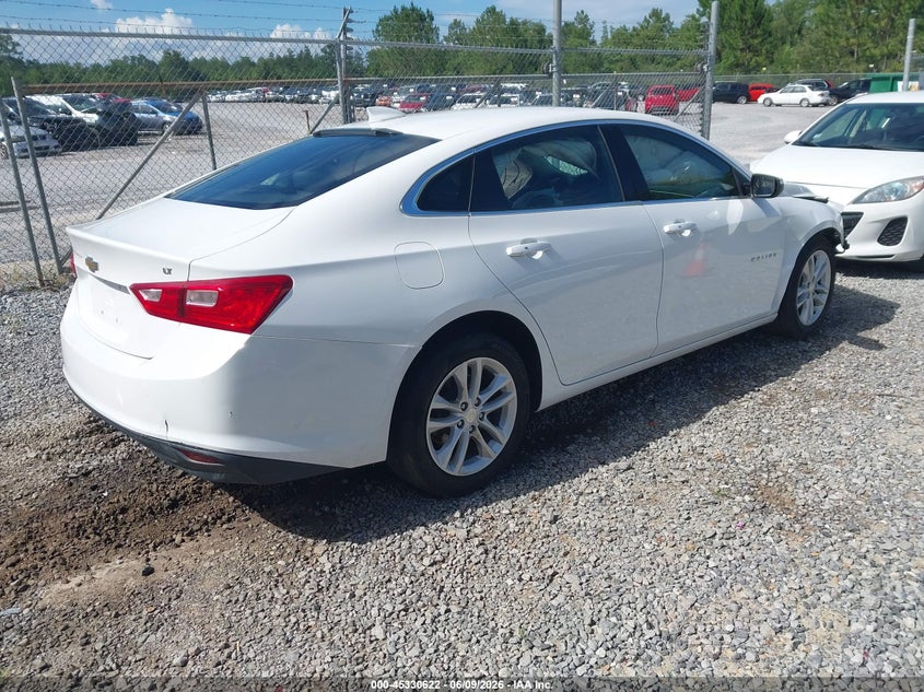 2016 Chevrolet Malibu VIN 1G1ZE5ST9GF320799 IAAI salvage auction — FRONT END, Salvage Title, sold $225 on 2026-07-24 (photo 4)