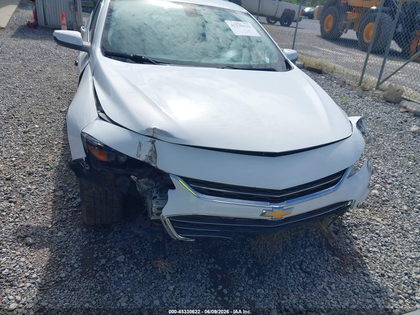 2016 Chevrolet Malibu VIN 1G1ZE5ST9GF320799 IAAI salvage auction — FRONT END, Salvage Title, sold $225 on 2026-07-24 (photo 6)