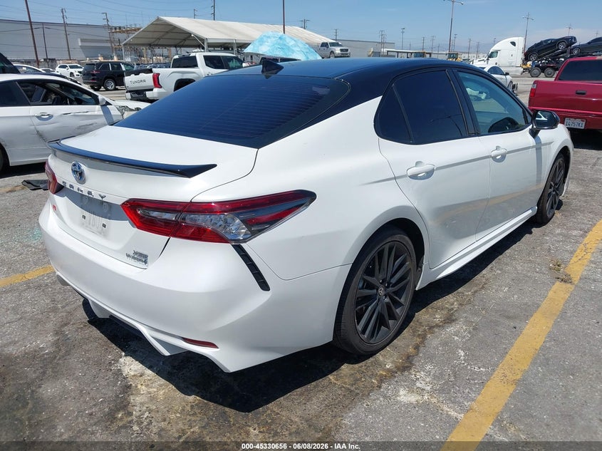 2023 Toyota Camry VIN 4T1K31AK3PU057782 IAAI salvage auction — LEFT SIDE, Salvage Title, sold $10,400 on 2026-07-28 (photo 4)