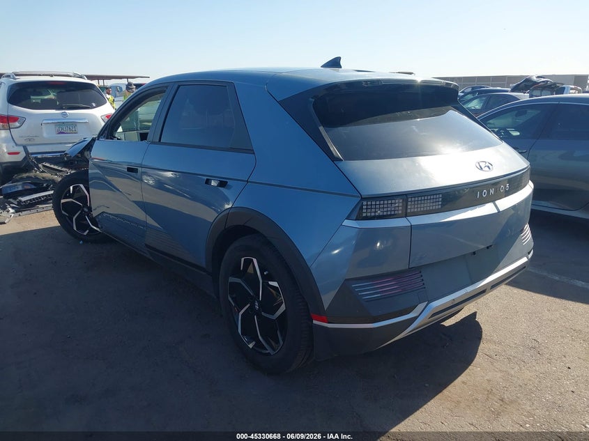 2022 Hyundai Ioniq 5 VIN KM8KM4AB9NU096419 IAAI salvage auction — LEFT FRONT, Salvage (Arizona), sold $6,100 on 2026-07-28 (photo 3)