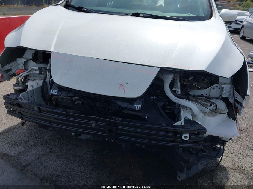 2022 Nissan Leaf VIN 1N4AZ1CV2NC563537 IAAI salvage auction — FRONT END, Salvage Title, sold $2,500 on 2026-07-11 (photo 6)