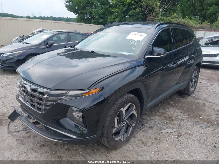 2024 Hyundai Tucson VIN KM8JECD1XRU227305 IAAI salvage auction — RIGHT FRONT, Salvage Title, sold $9,600 on 2026-07-08 (photo 2)