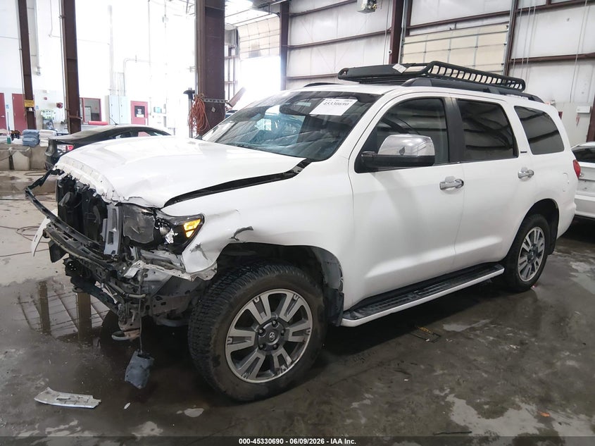 2008 Toyota Sequoia VIN 5TDBY68A18S012328 IAAI salvage auction — FRONT END, Salvage (Idaho), sold $25 on 2026-07-24 (photo 2)