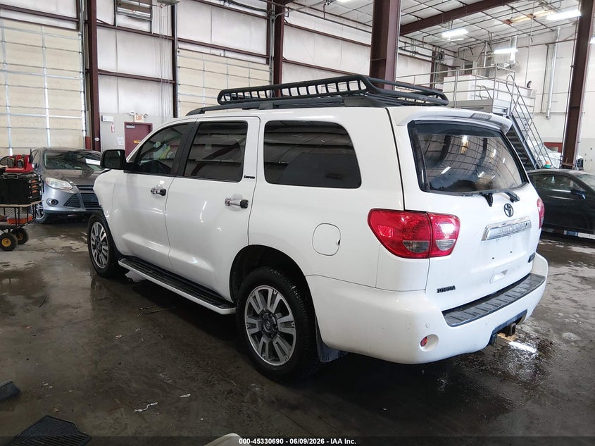 2008 Toyota Sequoia VIN 5TDBY68A18S012328 IAAI salvage auction — FRONT END, Salvage (Idaho), sold $25 on 2026-07-24 (photo 3)