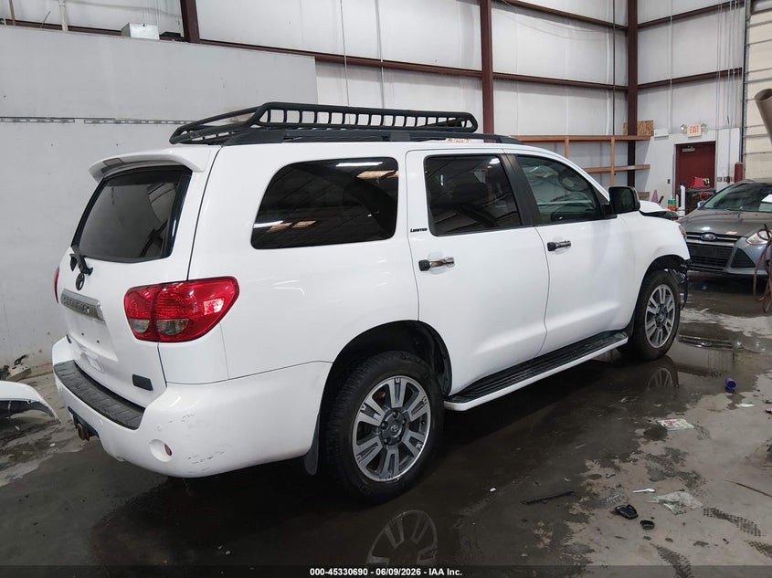 2008 Toyota Sequoia VIN 5TDBY68A18S012328 IAAI salvage auction — FRONT END, Salvage (Idaho), sold $25 on 2026-07-24 (photo 4)