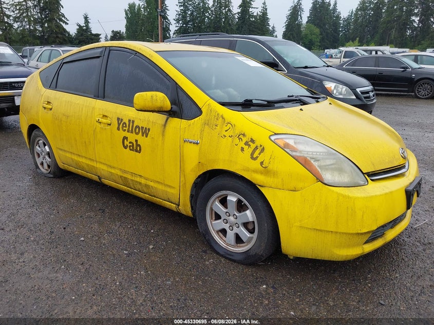 2007 Toyota Prius VIN JTDKB20U977562028 IAAI salvage auction — NORMAL WEAR, Clear (Washington), sold $425 on 2026-07-22 (photo 1)