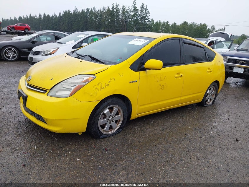 2007 Toyota Prius VIN JTDKB20U977562028 IAAI salvage auction — NORMAL WEAR, Clear (Washington), sold $425 on 2026-07-22 (photo 2)