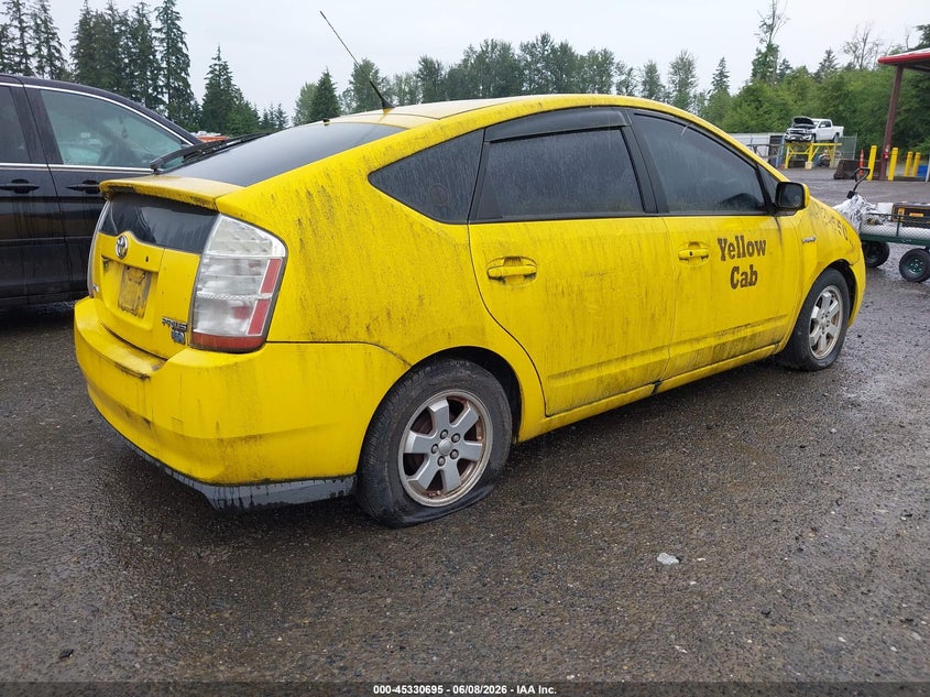 2007 Toyota Prius VIN JTDKB20U977562028 IAAI salvage auction — NORMAL WEAR, Clear (Washington), sold $425 on 2026-07-22 (photo 4)