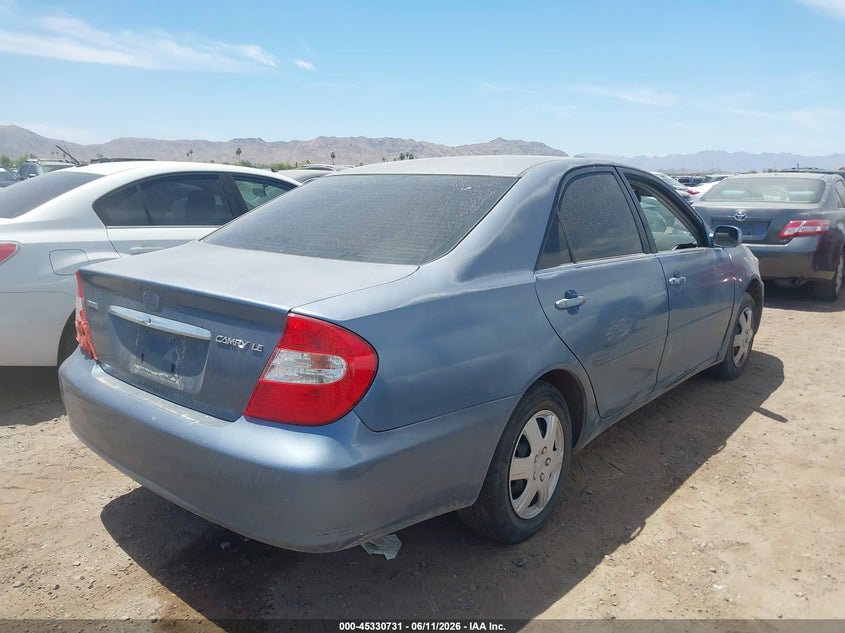 2002 Toyota Camry VIN JTDBE32K220069270 IAAI salvage auction — NORMAL WEAR, Clear-Dealer Only (Arizona), sold $250 on 2026-07-21 (photo 4)