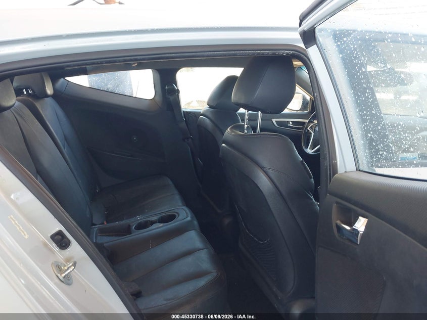 2015 Hyundai Veloster VIN KMHTC6AD9FU218573 IAAI salvage auction — FRONT END, Clear (Arizona), sold $1,900 on 2026-07-14 (photo 8)
