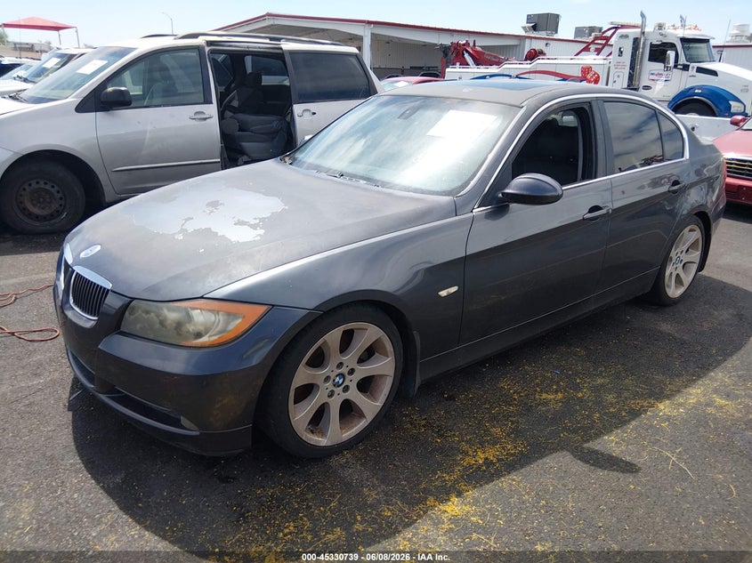 2006 BMW 3 series VIN WBAVB33566PS18515 IAAI salvage auction — NORMAL WEAR, Regular (Nevada), sold $25 on 2026-07-24 (photo 2)