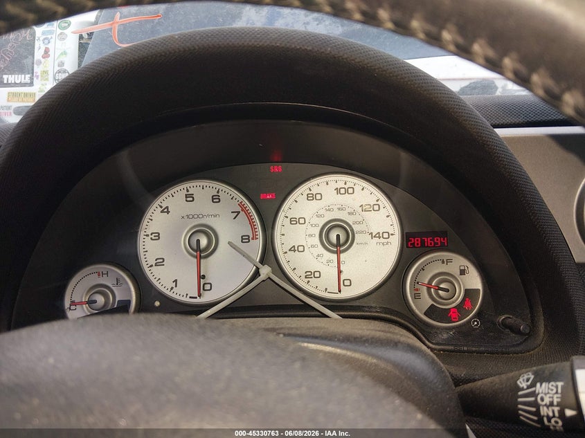 2002 Acura Rsx VIN JH4DC53842C032571 IAAI salvage auction — NORMAL WEAR, Clear (Colorado), sold $400 on 2026-07-21 (photo 7)
