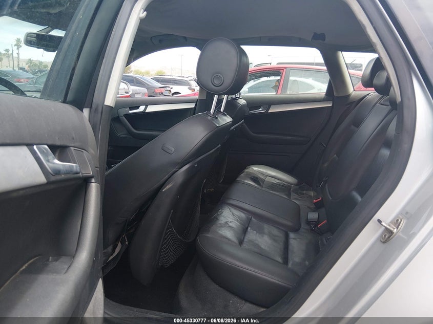 2008 Audi A3 VIN WAUNF78P98A072168 IAAI salvage auction — NORMAL WEAR, Clear (California), sold $275 on 2026-07-17 (photo 8)