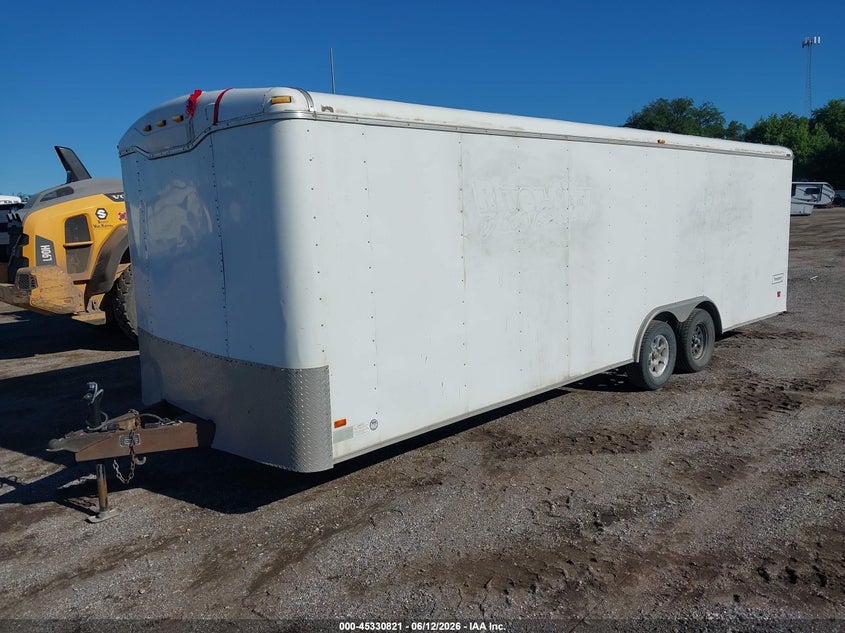 2005 Haul mark ind Unknown VIN 16HGB242X5H135793 IAAI salvage auction — HAIL, Regular Certificate (Iowa), sold $1,000 on 2026-07-07 (photo 2)