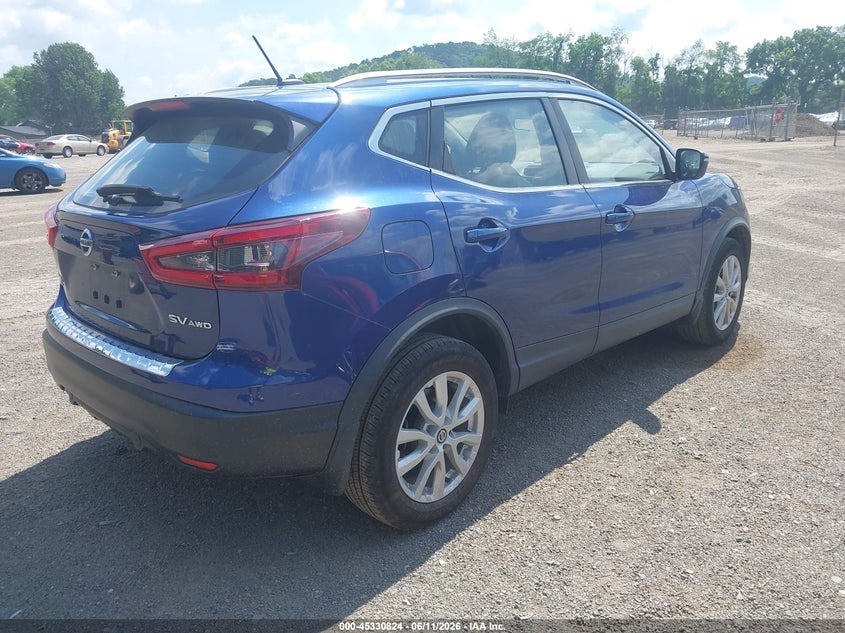 2021 Nissan Rogue VIN JN1BJ1BW3MW445643 IAAI salvage auction — HAIL, Salvage (Ohio), sold $6,750 on 2026-07-30 (photo 4)