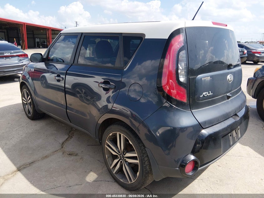 2016 Kia Soul VIN KNDJP3A57G7270615 IAAI salvage auction — NORMAL WEAR, Salvage Title, sold $1,275 on 2026-07-06 (photo 3)