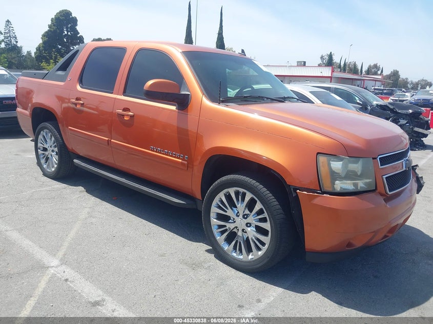 2007 Chevrolet Avalanche VIN 3GNEC12067G319044 IAAI salvage auction — FRONT END, Salvage (California), sold $875 on 2026-07-29 (photo 1)