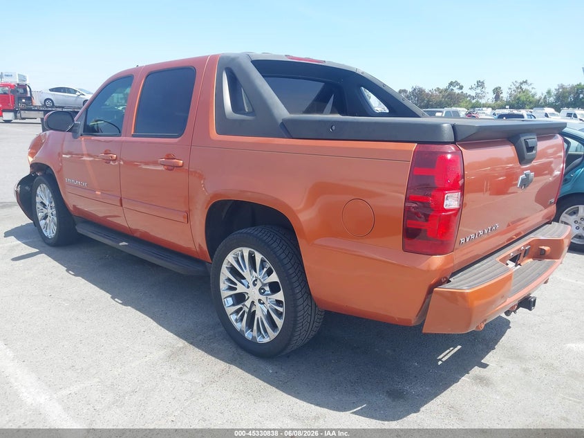 2007 Chevrolet Avalanche VIN 3GNEC12067G319044 IAAI salvage auction — FRONT END, Salvage (California), sold $875 on 2026-07-29 (photo 3)