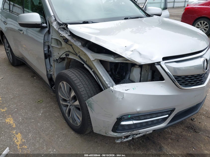 2015 Acura Mdx VIN 5FRYD4H48FB009656 IAAI salvage auction — RIGHT FRONT, Salvage Title, sold $1,900 on 2026-07-18 (photo 6)