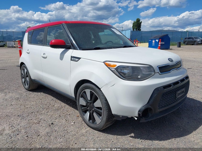 2016 Kia Soul VIN KNDJP3A56G7317875 IAAI salvage auction — NORMAL WEAR, Clear (Montana), sold $650 on 2026-07-22 (photo 6)