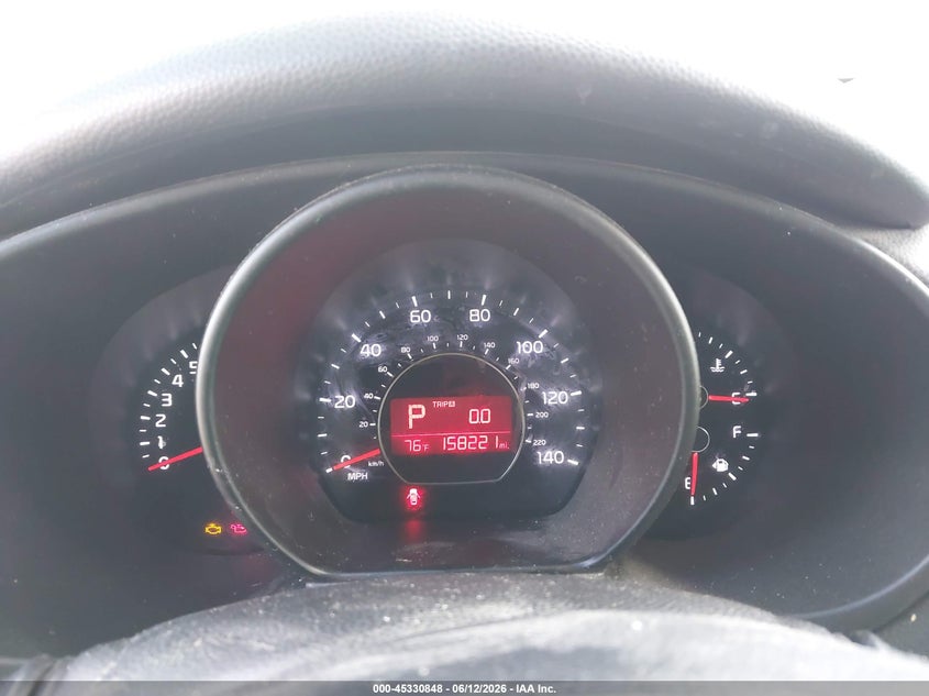 2016 Kia Soul VIN KNDJP3A56G7317875 IAAI salvage auction — NORMAL WEAR, Clear (Montana), sold $650 on 2026-07-22 (photo 7)
