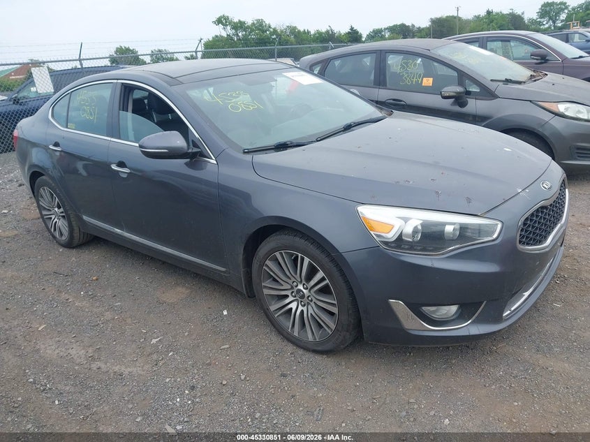 2015 Kia Cadenza VIN KNALN4D71F5172673 IAAI salvage auction — NORMAL WEAR, Salvage Title, sold $600 on 2026-07-14 (photo 1)
