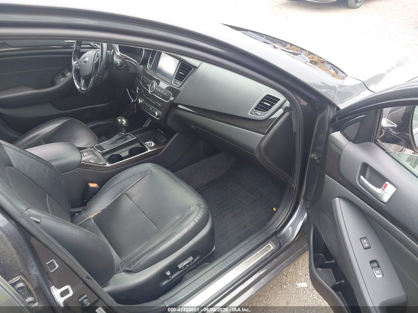 2015 Kia Cadenza VIN KNALN4D71F5172673 IAAI salvage auction — NORMAL WEAR, Salvage Title, sold $600 on 2026-07-14 (photo 5)