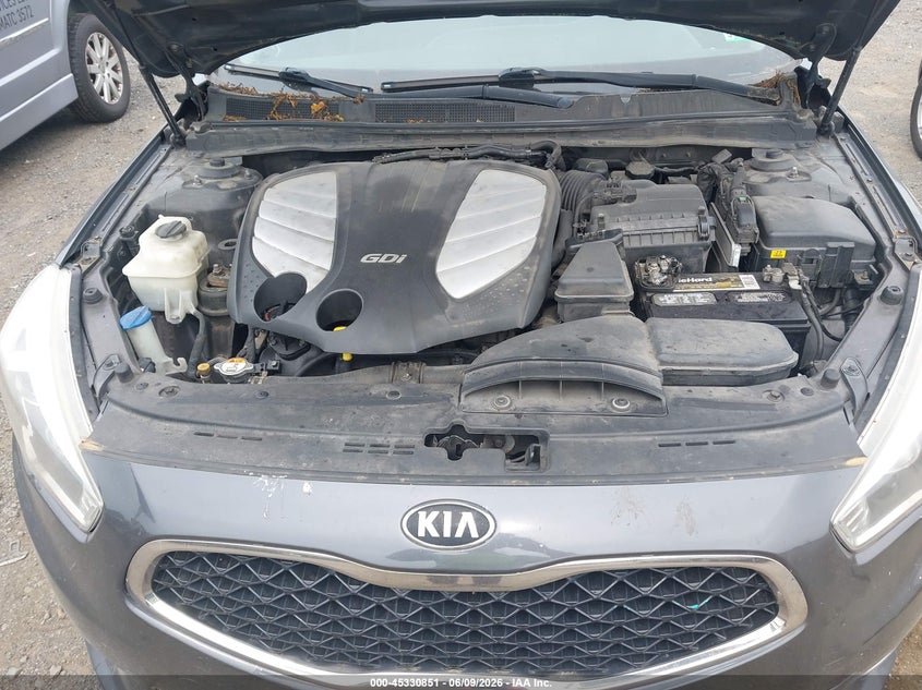 2015 Kia Cadenza VIN KNALN4D71F5172673 IAAI salvage auction — NORMAL WEAR, Salvage Title, sold $600 on 2026-07-14 (photo 6)