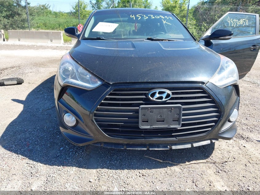 2015 Hyundai Veloster VIN KMHTC6AE5FU234441 IAAI salvage auction — NORMAL WEAR, Clear-Endorsement (Wisconsin), sold $400 on 2026-07-14 (photo 6)