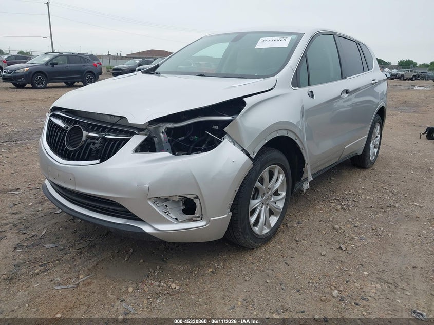 2019 Buick Envision VIN LRBFX1SA2KD003543 IAAI salvage auction — LEFT FRONT, Salvage Title, sold $2,650 on 2026-07-19 (photo 6)