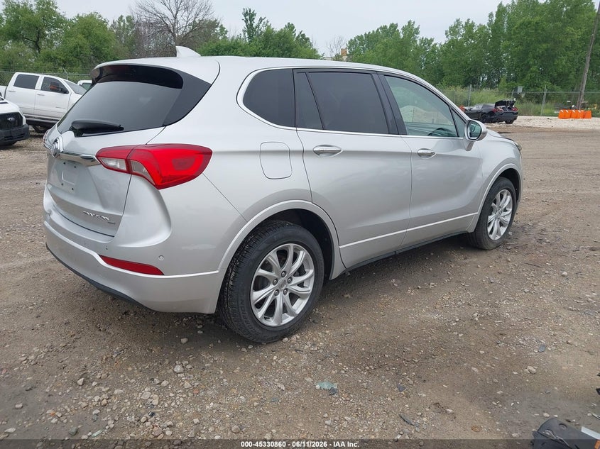 2019 Buick Envision VIN LRBFX1SA2KD003543 IAAI salvage auction — LEFT FRONT, Salvage Title, sold $2,650 on 2026-07-19 (photo 4)