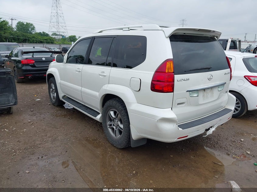 2004 Lexus Gx 470 VIN JTJBT20X140031642 IAAI salvage auction — NORMAL WEAR, Original (Ohio), sold $1,550 on 2026-07-23 (photo 3)