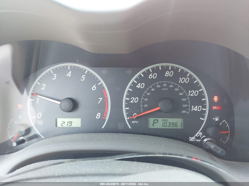 2009 Toyota Corolla VIN JTDBL40E099021863 IAAI salvage auction — FRONT END, Salvage (North Carolina), sold $1,050 on 2026-07-15 (photo 7)