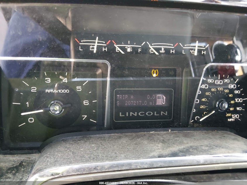 2013 Lincoln Navigator VIN 5LMJJ2H56DEL03752 IAAI salvage auction — NORMAL WEAR, Salvage Title, sold $550 on 2026-07-29 (photo 7)