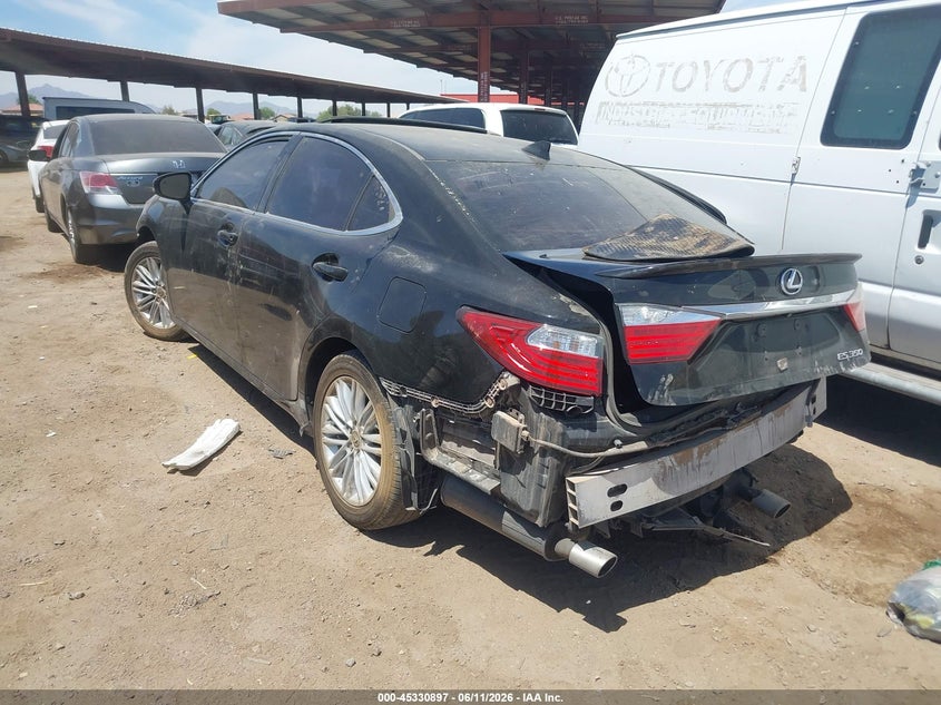 2015 Lexus ES VIN JTHBK1GG0F2155588 IAAI salvage auction — NORMAL WEAR, Clear-Dealer Only (Montana), sold $1,075 on 2026-07-28 (photo 3)