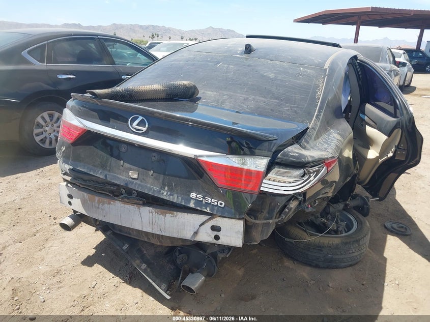 2015 Lexus ES VIN JTHBK1GG0F2155588 IAAI salvage auction — NORMAL WEAR, Clear-Dealer Only (Montana), sold $1,075 on 2026-07-28 (photo 4)