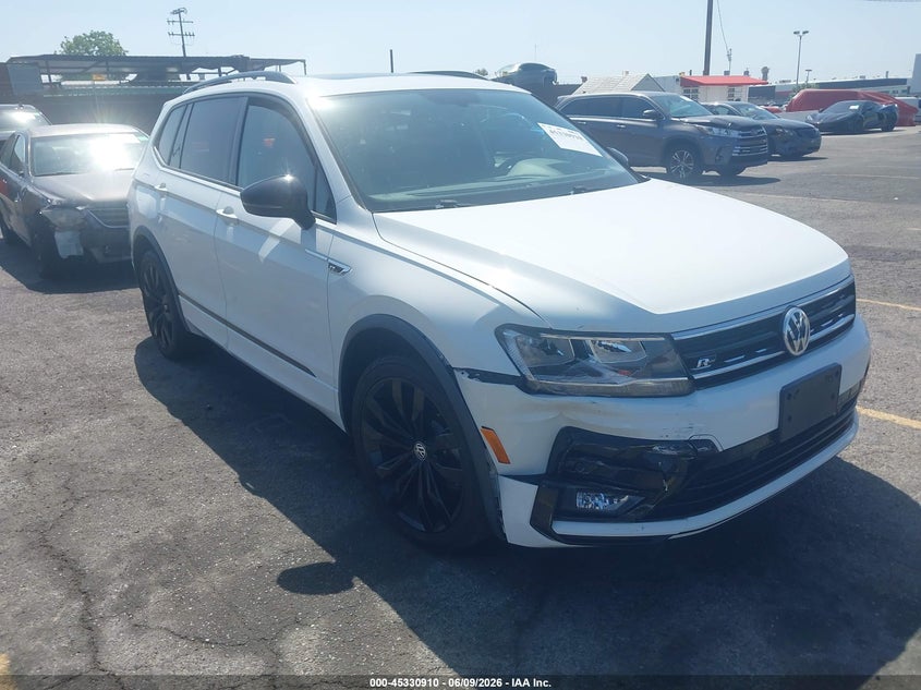2021 Volkswagen Tiguan VIN 3VV3B7AX8MM020867 IAAI salvage auction — RIGHT FRONT, Salvage Title, sold $6,900 on 2026-07-23 (photo 1)