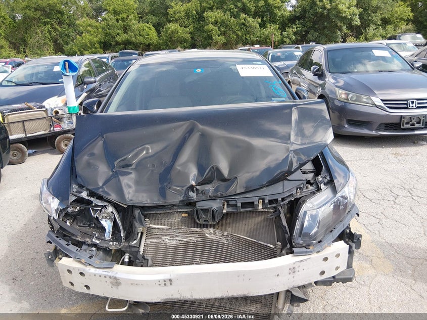 2012 Honda Civic VIN JHMFB2F59CS004901 IAAI salvage auction — NORMAL WEAR, Salvage Title, sold $800 on 2026-07-13 (photo 6)