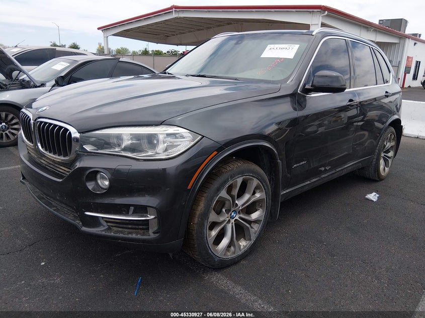2015 BMW X5 VIN 5UXKS4C51F0N09314 IAAI salvage auction — NORMAL WEAR, Clear (Montana), sold $1,350 on 2026-07-31 (photo 1)
