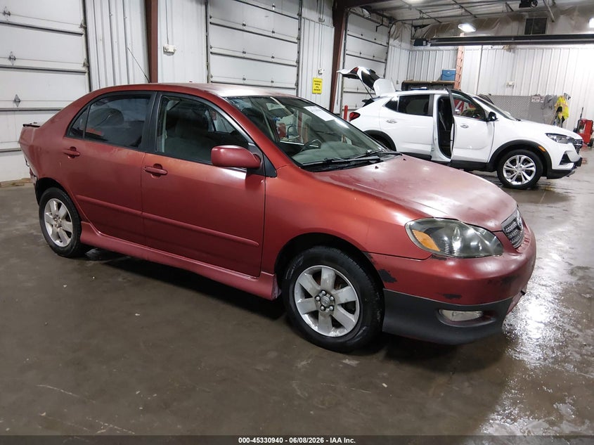 2006 Toyota Corolla VIN 1NXBR32E76Z646772 IAAI salvage auction — REAR END, Salvage (Iowa), sold $575 on 2026-07-19 (photo 1)