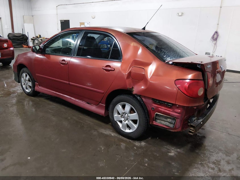 2006 Toyota Corolla VIN 1NXBR32E76Z646772 IAAI salvage auction — REAR END, Salvage (Iowa), sold $575 on 2026-07-19 (photo 3)