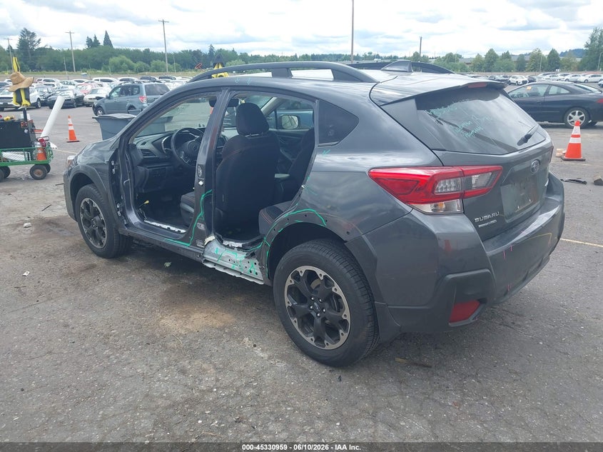 2023 Subaru Xv VIN JF2GTAEC4P8225551 IAAI salvage auction — LEFT SIDE, Salvage (Oregon), sold $50 on 2026-07-31 (photo 3)
