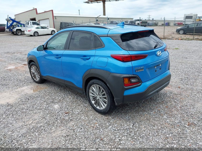2020 Hyundai Kona VIN KM8K62AA3LU552935 IAAI salvage auction — HAIL, Salvage Title, sold $4,900 on 2026-07-20 (photo 3)