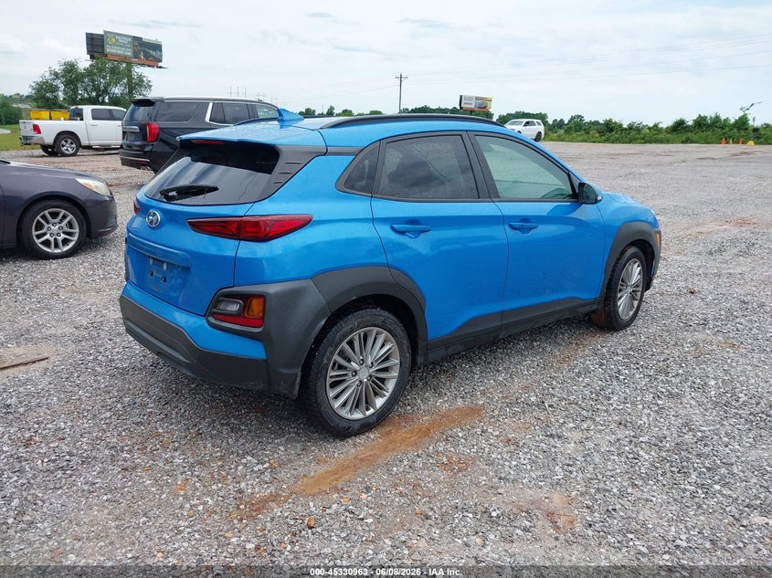 2020 Hyundai Kona VIN KM8K62AA3LU552935 IAAI salvage auction — HAIL, Salvage Title, sold $4,900 on 2026-07-20 (photo 4)